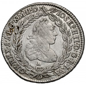 Austria, Józef II, 20 krajcarów 1772-A, Wiedeń