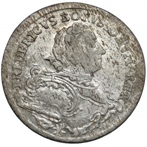 Śląsk, Fryderyk II Wielki, 1/12 talara 1751-B, Wrocław