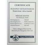 Węgry, Medal SREBRO Orszaghaz - Budynek Parlamentu Budapeszt