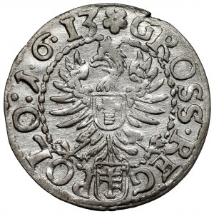 Zygmunt III Waza, Grosz Kraków 1613 - przejściowy - rzadki