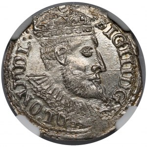 Zygmunt III Waza, Trojak Olkusz 1599 - piękny
