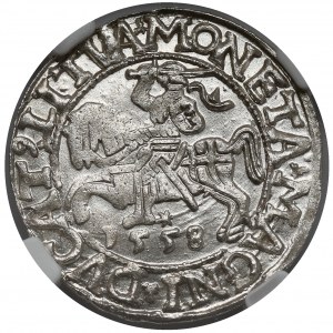 Zygmunt II August, Półgrosz Wilno 1558