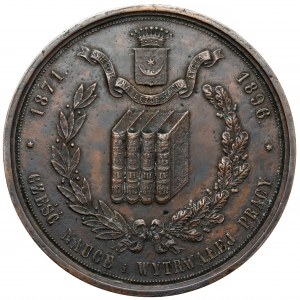 Medal Emeryk Hrabia Hutten-Czapski 1896 - odlew(?)