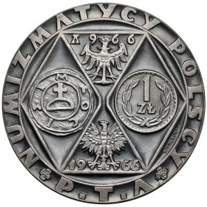 Medal, Tysiąc lat monety polskiej 1966