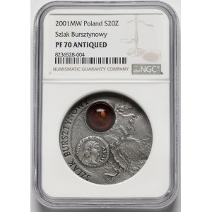 20 złotych 2001 Szlak Bursztynowy