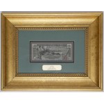 USA, $1 Silver Certificate 1896 - za szybą w drewnianej ramie