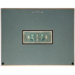 USA, $1 Silver Certificate 1896 - za szybą w drewnianej ramie