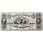 Ciekawe ibanknoty USA w ramie za szkłem - w tym ładny $1 Black Eagle Silver Certificate