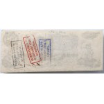 Ciekawe ibanknoty USA w ramie za szkłem - w tym ładny $1 Black Eagle Silver Certificate