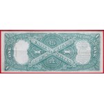 USA, 1 Dollar 1917 - bardzo ładny - za szybą i w ramie ściennej