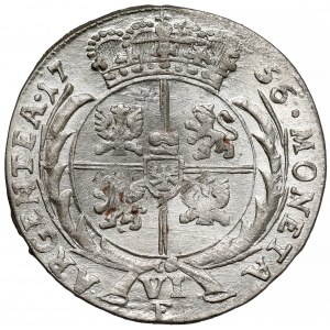 Fryderyk Wielki, Szóstak 1756 na wzór POLSKI, Królewiec