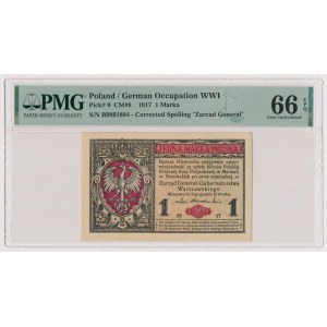 1 marka 1916 - Generał - B 989...
