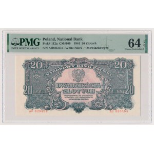 20 złotych 1944 ...owym - AO