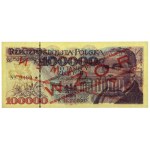 100.00 zł 1993 - WZÓR - A 0000000 - No.0490