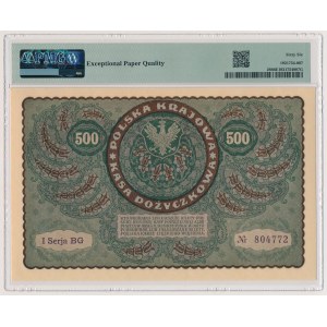 500 marek 1919 Sierpień - I Serja BG (Mił.28a)