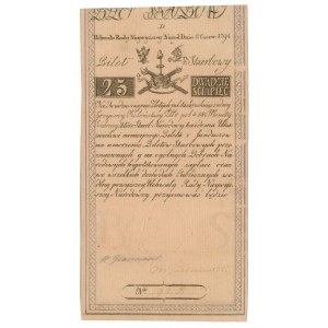 25 złotych 1794 - D