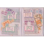 Albumik Kartek Zaopatrzeniowych PRL (ok. 119szt)