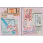 Albumik Kartek Zaopatrzeniowych PRL (ok. 119szt)