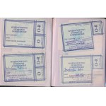 Albumik Kartek Zaopatrzeniowych PRL (ok. 119szt)