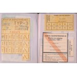 Albumik Kartek Zaopatrzeniowych PRL (ok. 119szt)