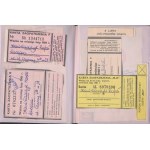 Albumik Kartek Zaopatrzeniowych PRL (ok. 119szt)