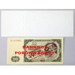 Papier ze znakiem wodnym jak na 50 złotych 1948