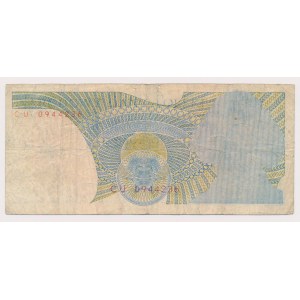 BŁĄD DRUKU 1.000 złotych (1979) - brak warstwy głównej awersu