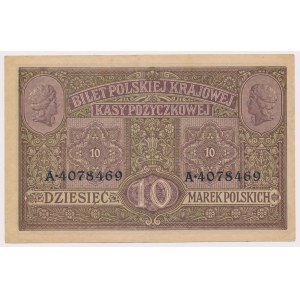10 mkp 1916 ...biletów A-A 407...