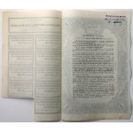 AGRICOLA Tow. Produkcji i Selekcji Nasion, Em.III, 1.000 mkp - Akcja IMIENNA na ks. LUBOMIRSKIEGO