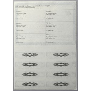 Bank Pocztowy Sp. Akc. w Bydgoszczy, 1 mln zł 1990 - SPECIMEN