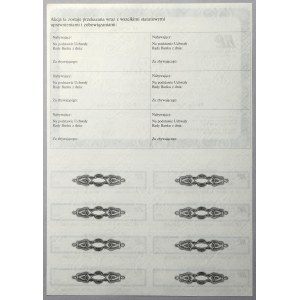 Bank Pocztowy Sp. Akc. w Bydgoszczy, 1 mln zł 1990 - SPECIMEN