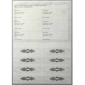 Bank Pocztowy Sp. Akc. w Bydgoszczy, 1 mln zł 1990 - SPECIMEN