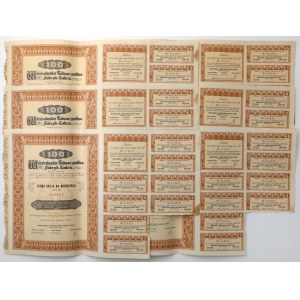 Warszawskie Tow. Fabryk Cukru, Em.3, 100 zł 1937 (6szt)