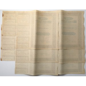 Warszawskie Tow. Fabryk Cukru, Em.3, 100 zł 1937 (6szt)