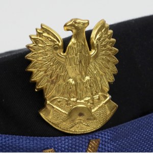 PRL / III RP, Czapki strażackie - zestaw (2szt)