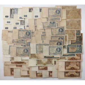 Duży zestaw banknotów polskich z lat 1929-1936 (119szt)