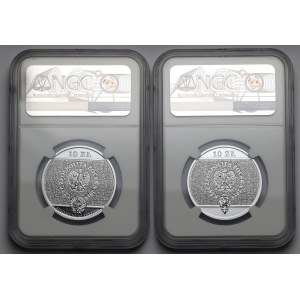 10 złotych 2019 Hołd Pruski - pakiet (2szt)