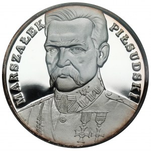DUŻY Tryptyk 200.000 złotych 1990 Piłsudski