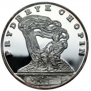 DUŻY Tryptyk 200.000 złotych 1990 Chopin