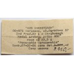 Medale Powstanie Warszawskie (SREBRO) i Cmentarz Bródnowski 1984 - zestaw (2szt)