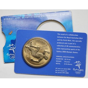 Australia, 5 dolarów 2000 - Olimpiada w Sydney