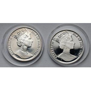 Wyspa Man, 10 euro 1997 - zestaw (2szt)