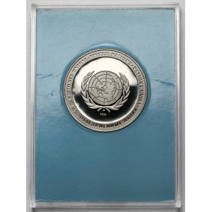 Wielka Brytania, Medal 1974 - World Population Year
