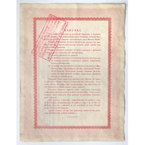 Poznań, PZK, List zastawny 1.000 dolarów 1933