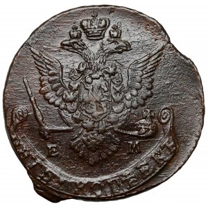 Rosja, Katarzyna II, 5 kopiejek 1778 EM, Ekaterinbug