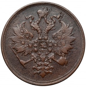Rosja, Aleksander II, 3 kopiejki 1859 EM, Ekaterinburg