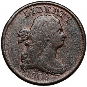 USA, 1/2 centa 1808, Philadelphia