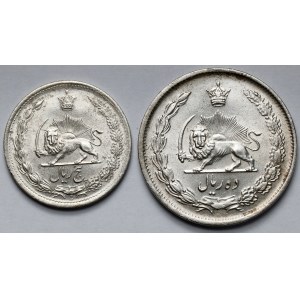 Iran, 5-10 rials - zestaw (2szt)