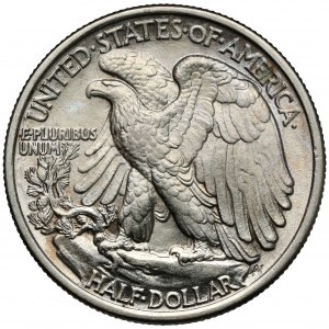 USA, 1/2 dolara 1936, Philadelphia
