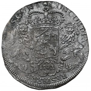 Niderlandy, Overijssel, Dukaton 1742